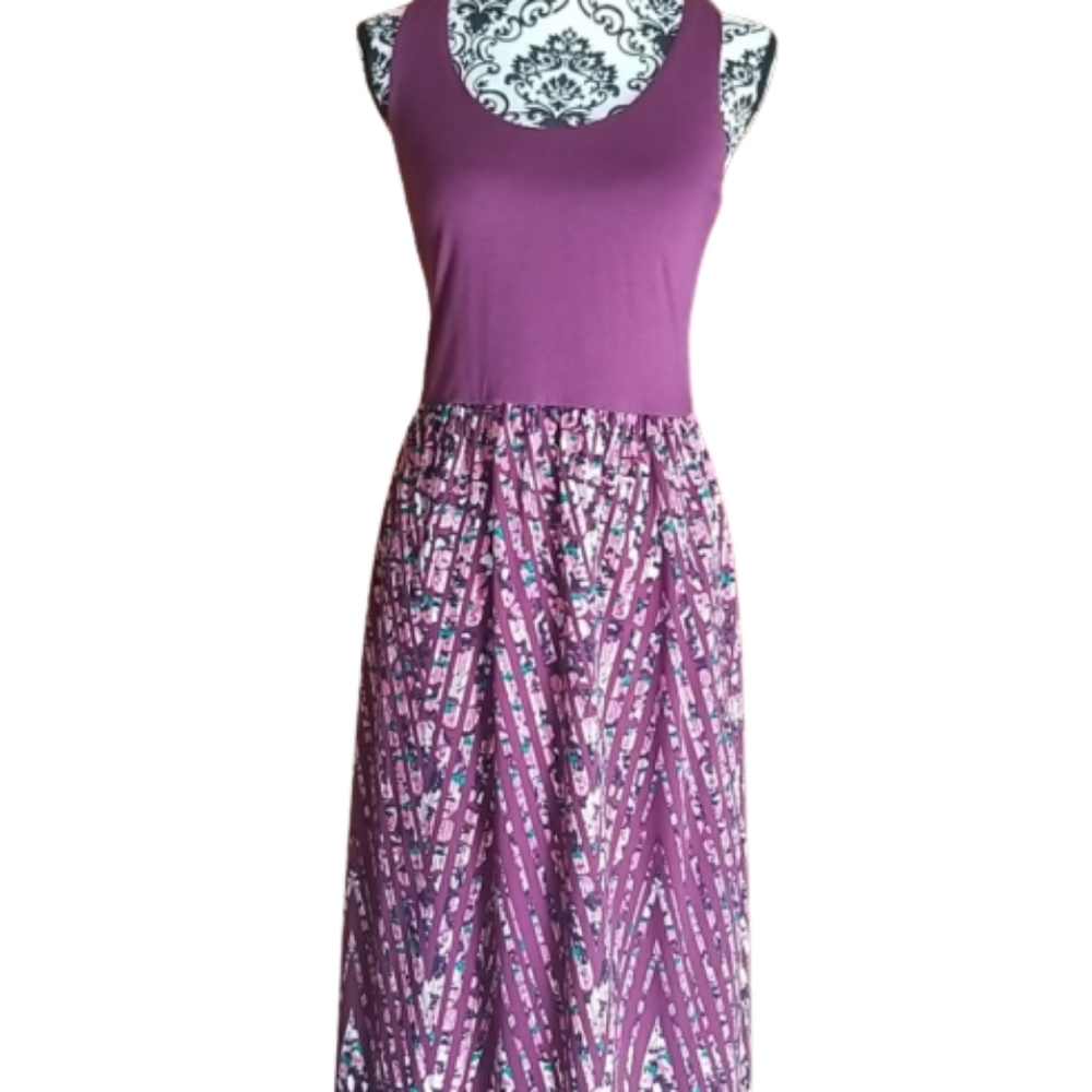 Love, Fire Maxi Sleeveless Summer Dress Sz M